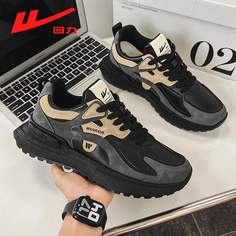 Bequeme und Atmungsaktive Sportschuhe für Herren Neue Frühling und Herbst Stil Ins Trendy Freizeit Hongkong Stil Laufen Reisen