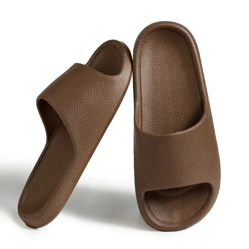 Summer NEW Slippers For Men Women Eva Soft Bottom Slippers Indoor House Slides Flat Sandals Outdoor Beach Shoes Man Flip Flops - Sun Studio