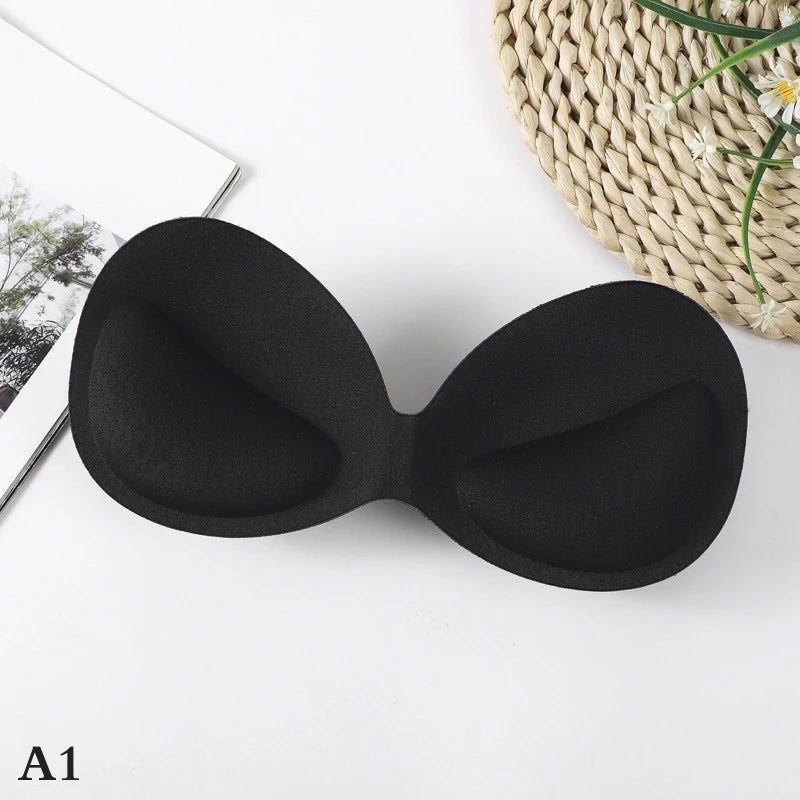 Swimsuit Padding Inserts Women Clothes Accessories Foam Triangle Sponge Pads Chest Cups Breast Bra Inserts Chest Pad - Sun Studio