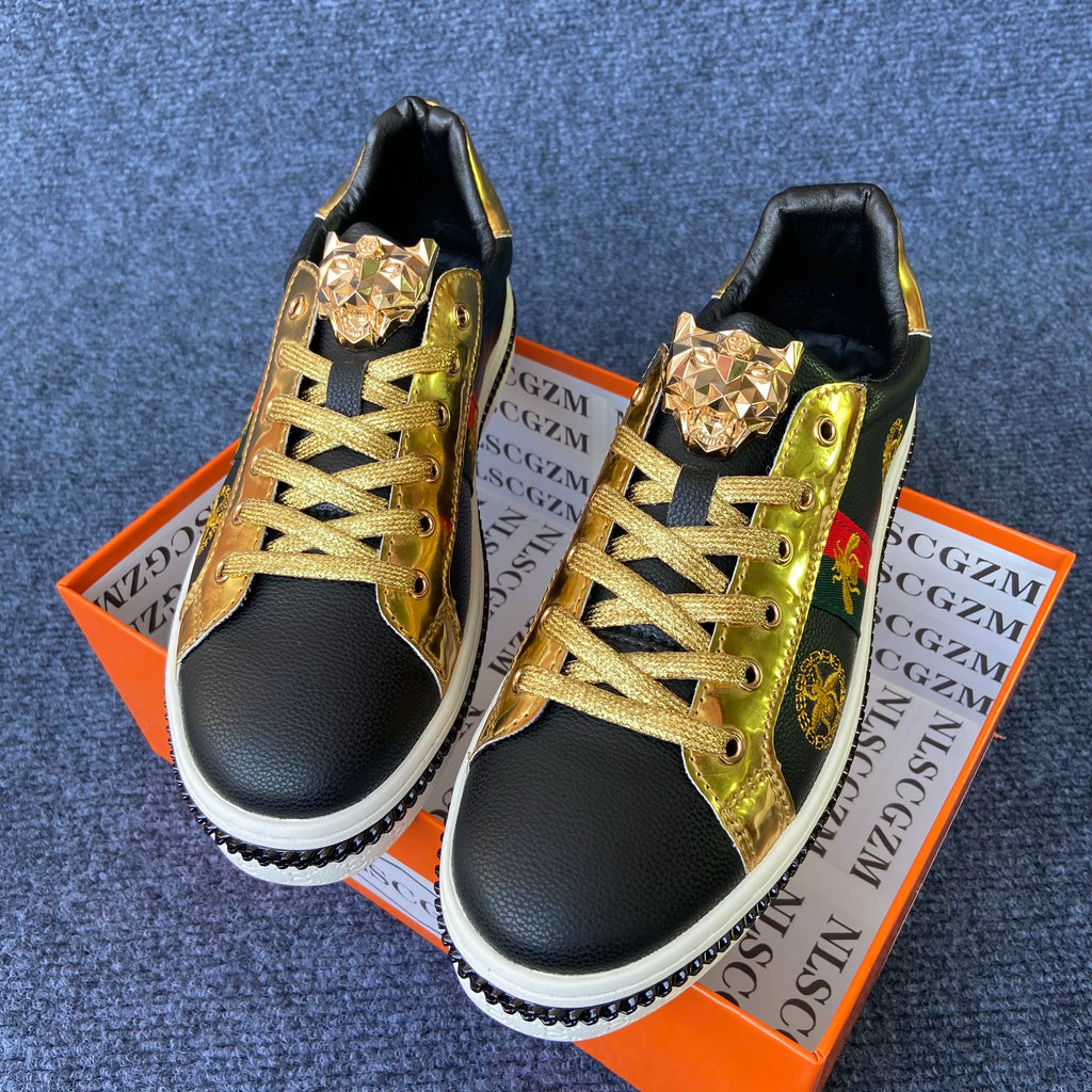 original shoes brand premium shoes for man high quality casual shoes for man casual sneakers for man trainers luxury black white - Sun Studio