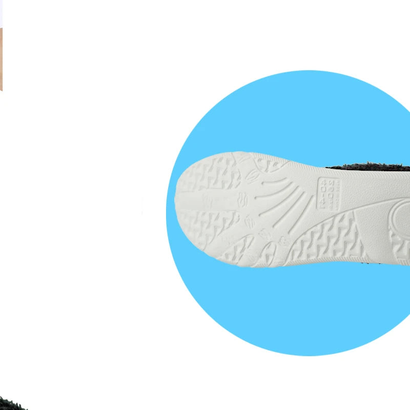 Winter Men Slippers Warm Cotton Shoes Casual Slides EVA Plush Shoes Comfortable Light  Slippers Indoor Shoes For Couple 36-47 - Sun Studio