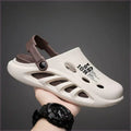 Men's Sandals Fashion Slippers EVA Hole Shoes 2025 Men Outdoor Thick-soled Casual Shoes Couple Home Beach Sandals Flip Flops 슬리퍼 - Sun Studio