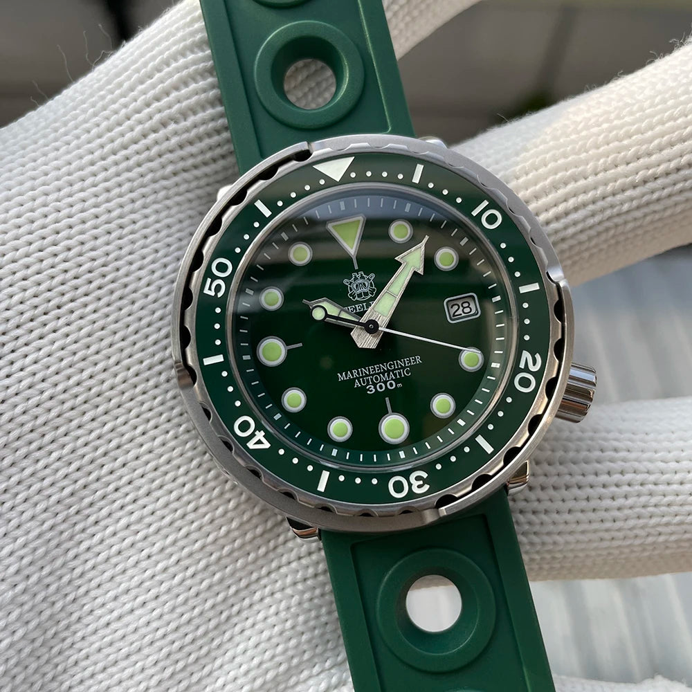 STEELDIVE SD1975 Luxus Automatikuhren Herren Taucheruhr 30Bar Wasserdicht Leuchtende Uhr Saphirglas Mechanische Armbanduhr