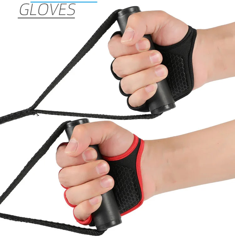 Gym Gloves for Men Women Fitness Weight Lifting Wristband Gloves Body Building Training Sports Exercise Cycling Glove Shockproof - Sun Studio