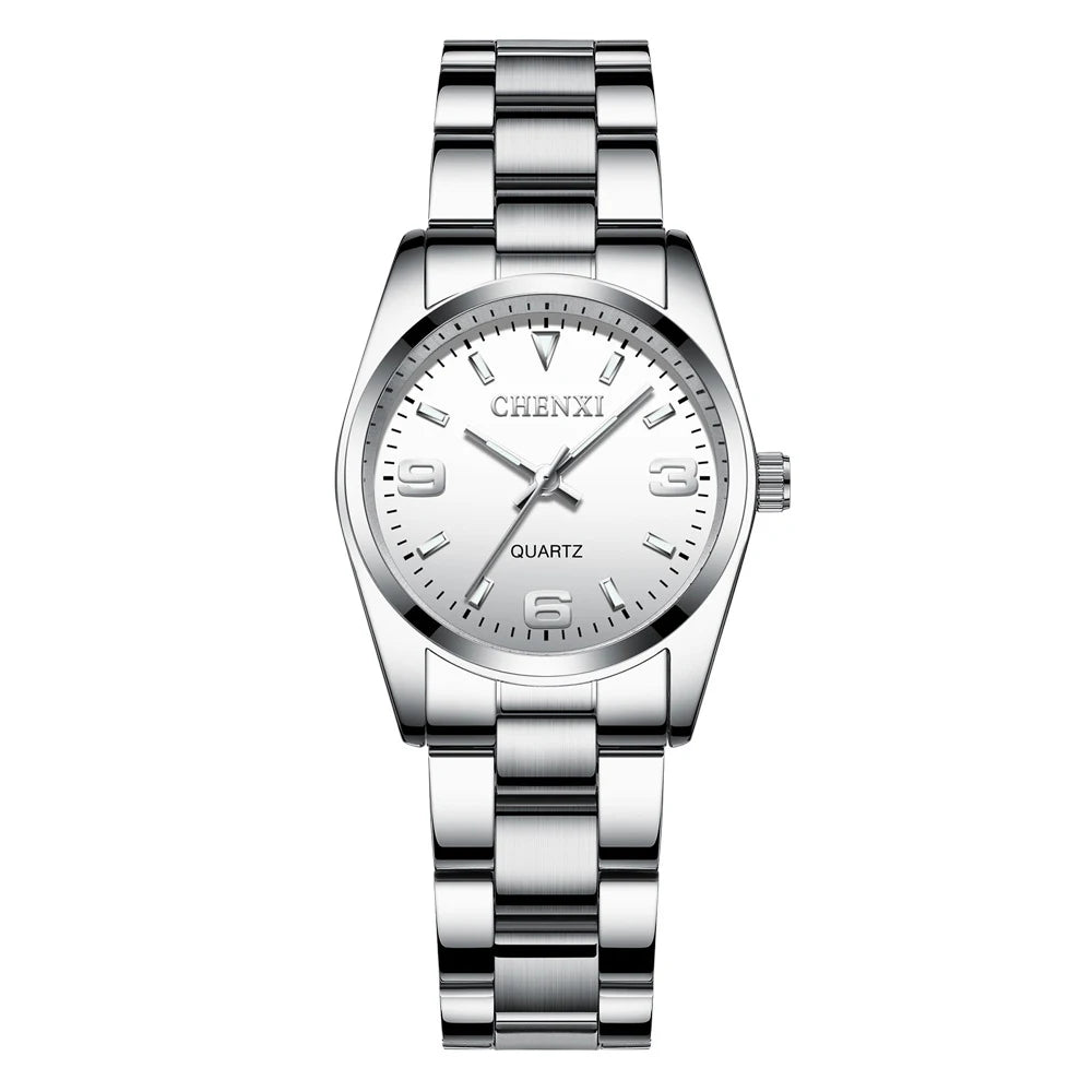 6 Colors CHENXI Brand Watch Luxury Women's Casual Watches Waterproof Watch Women Fashion Dress Rhinestone WristWatch CX021B - Sun Studio