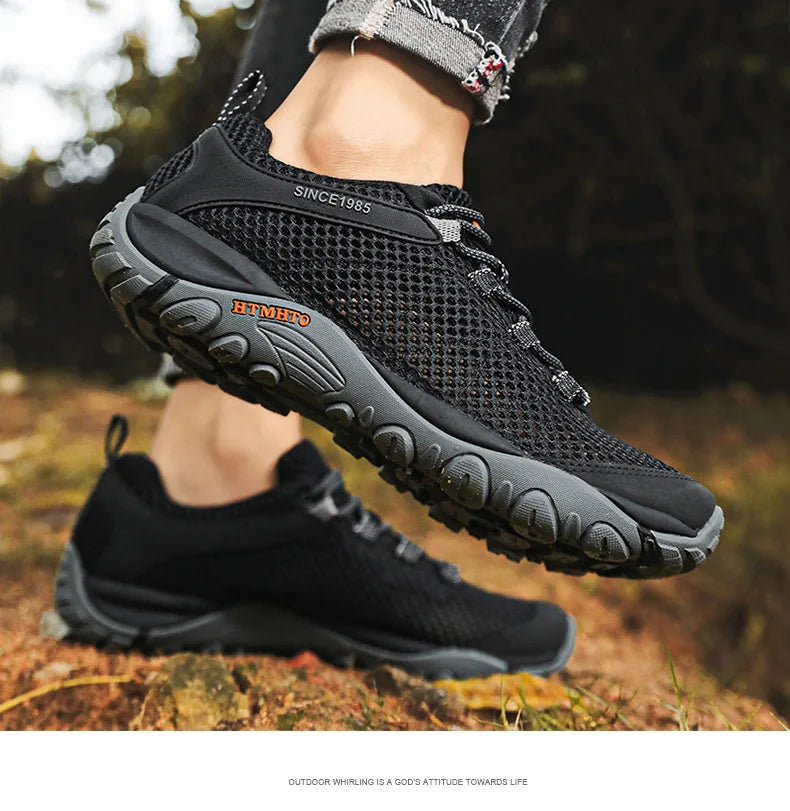 Paul 2026 New 571 Water Shoes Men's Casual Shoes Single Lace Youth Hollow Mesh Shoes Breathable Comfortable Fashionable - Sun Studio