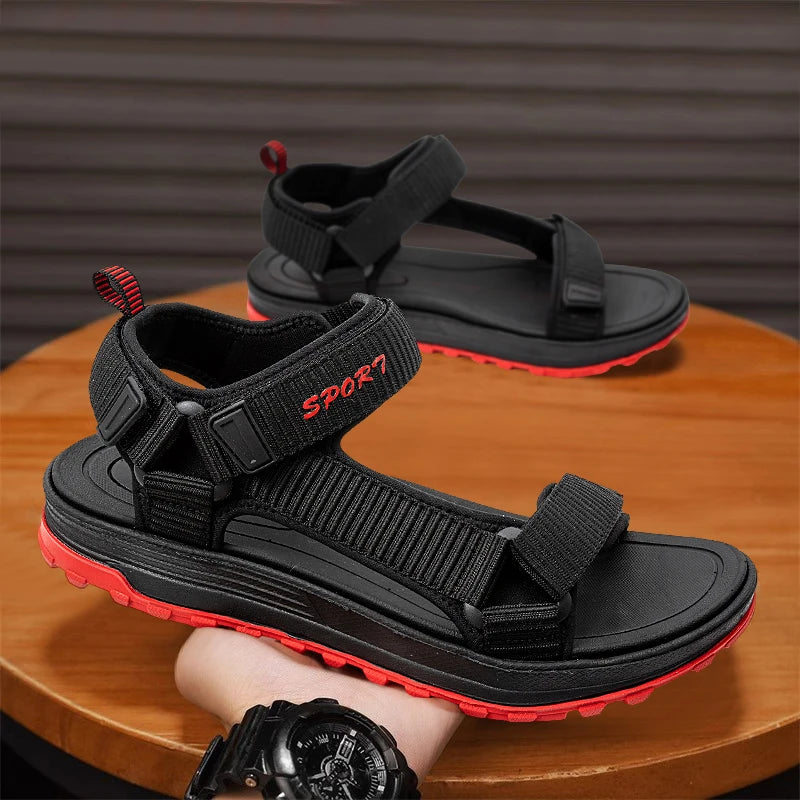 Summer Men Sandals Fashion Leisure Beach Holiday Sandals for Mens Lightweight Shoes New Outdoor Comfortable Casual Sandals - Sun Studio