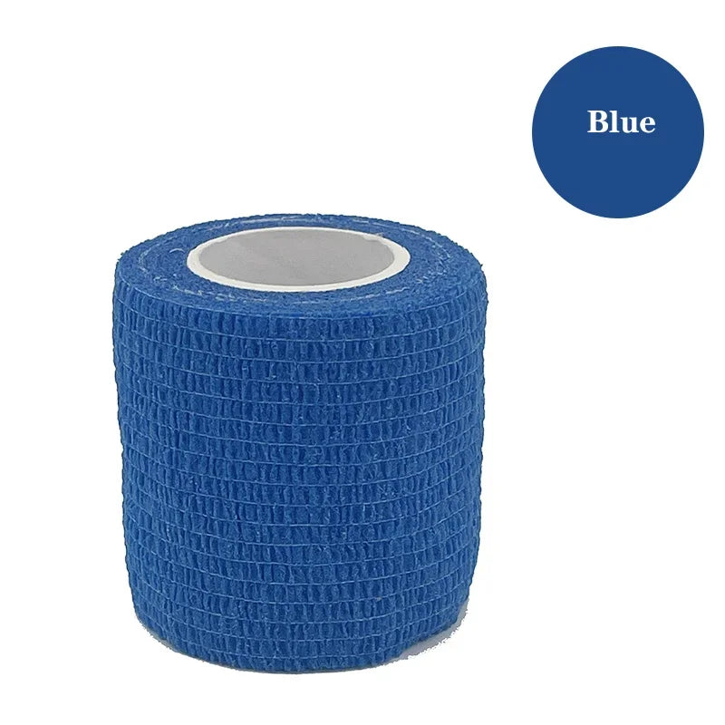 1/6pcs 5cmx4.8m Einweg-Tattoo-Verband Sportband Selbstklebender elastischer Verband Farbenband Tattoo-Zubehör