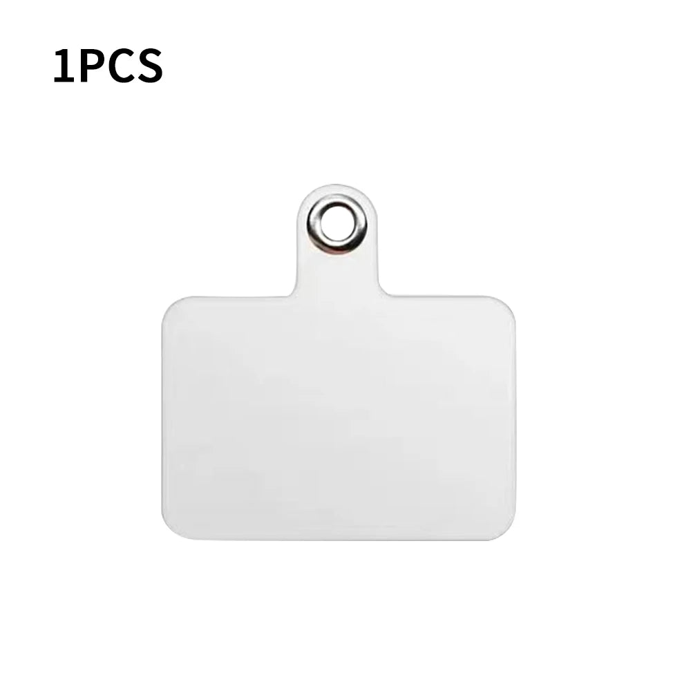 1/3/5/10Pcs Mobile Phone Anti-lost Lanyard Card Gasket Universal Transparent Clip Detachable Phone Hanging Cord Strap Tether Pad - Sun Studio