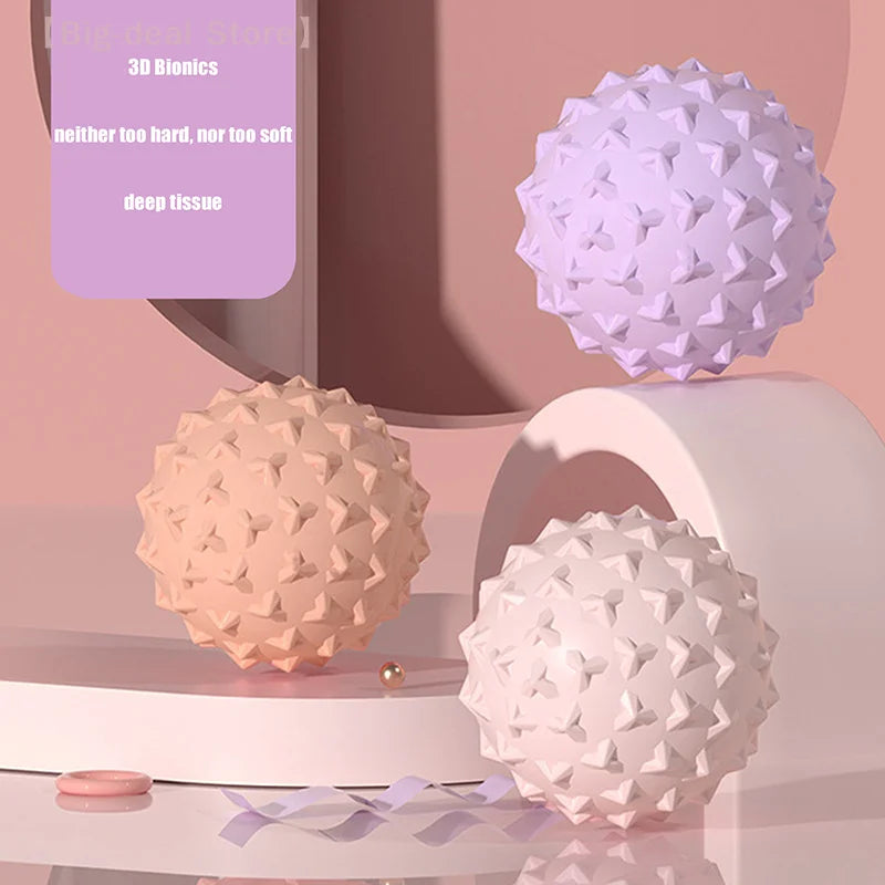 【M】Manual Massage Ball Fascia Ball Muscle Relaxation Massage Yoga Fitness Tool Waist Shoulder Neck Foot Massage Meridian - Sun Studio
