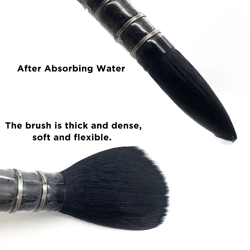 1Pcs Artist Hand-Painting Drawing Brushes Professional Watercolor Brush Pen for Water Color Painting Drawing School Art Supplies - Sun Studio