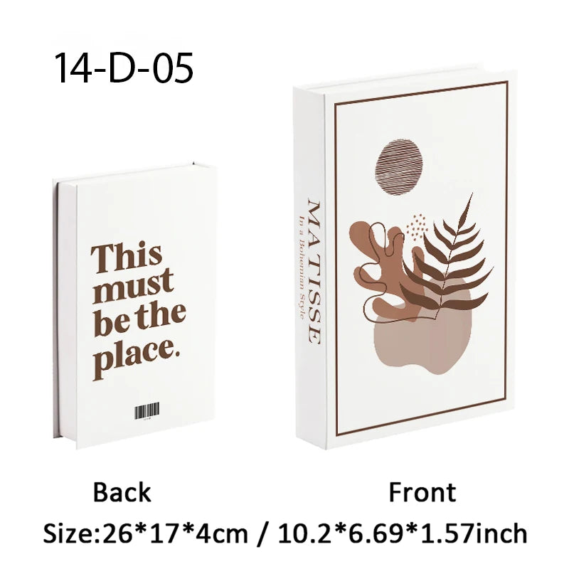 Matisse Fake Books For Decoration Storage Box Abstract Coffee Table Books Luxury Bedroom Decorative Book Bauhaus Boho Home Decor - Sun Studio