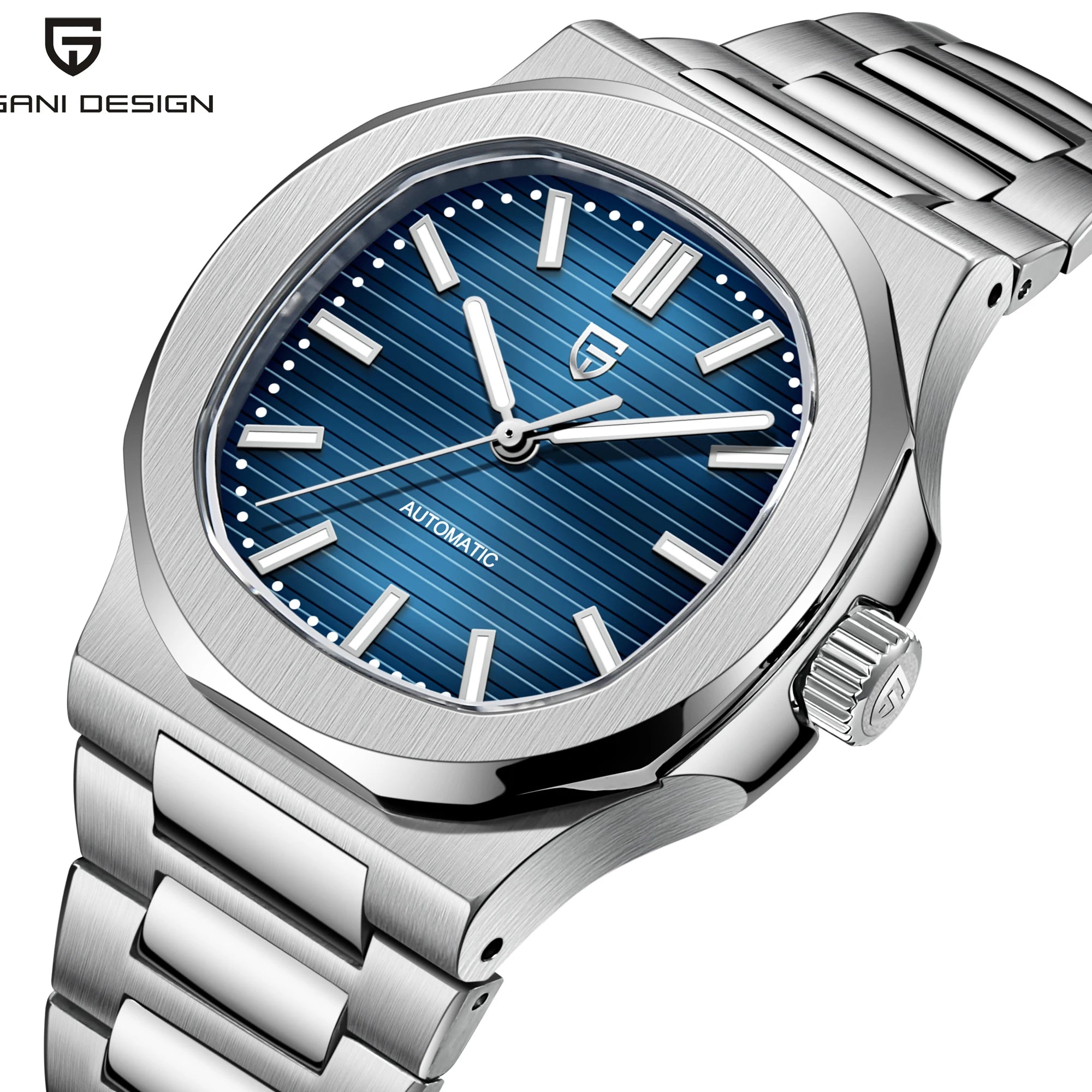 PAGANI DESIGN 2025 New Men's Watches Luxury Automatic Watch For Men Mechanical 40MM WristWatch Stainless Steel AR Sapphire glass - Sun Studio
