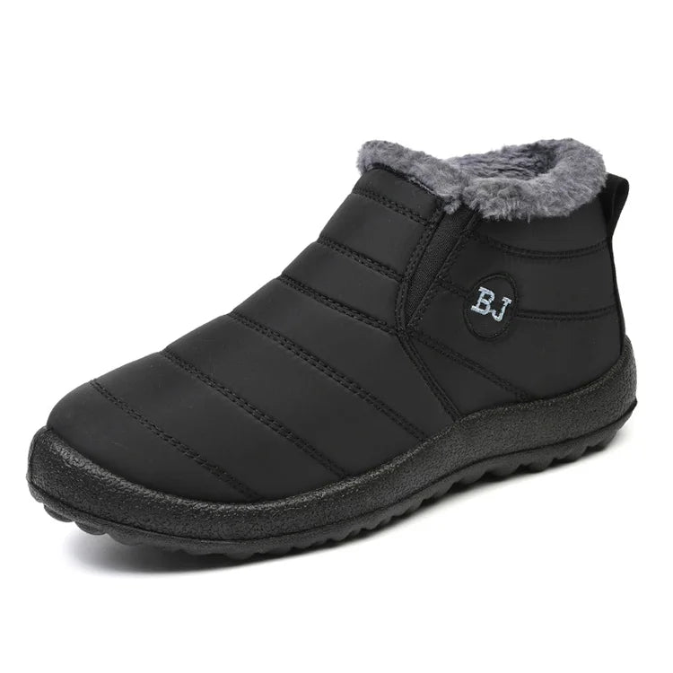 Warm Men's Boots Snow Plus Size Winter Boots For Men Fur Shoes For Men Unisex Ankle Boots Waterproof Work Shoes Footwear - Sun Studio