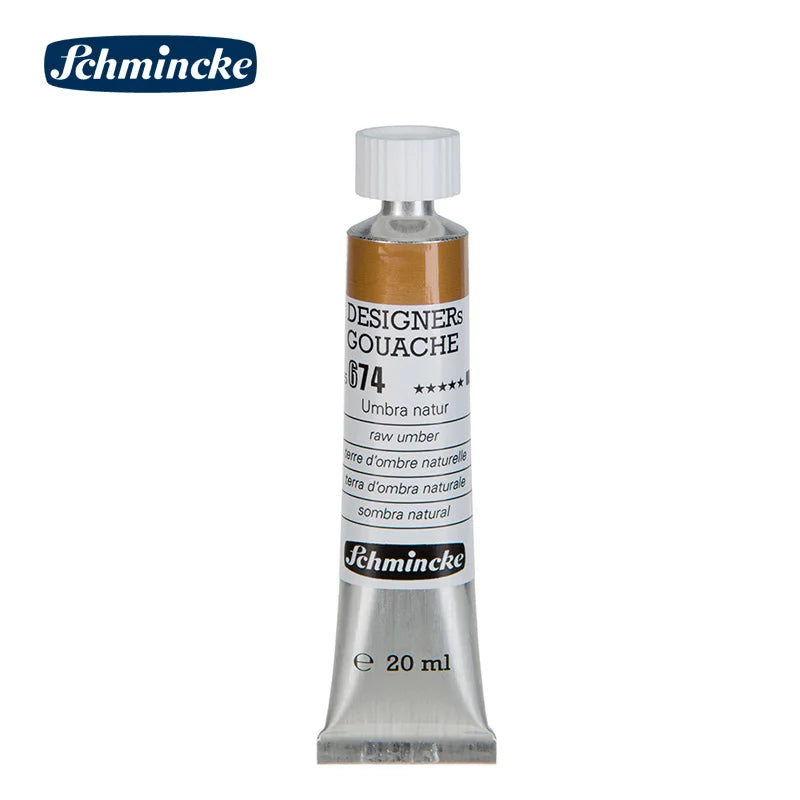Deutschland Schmincke Designer Gouache Farbe Tube 20ml Opake Gouachefarbe Professionelle Künstler 48 Farben Zeichenbedarf Süß