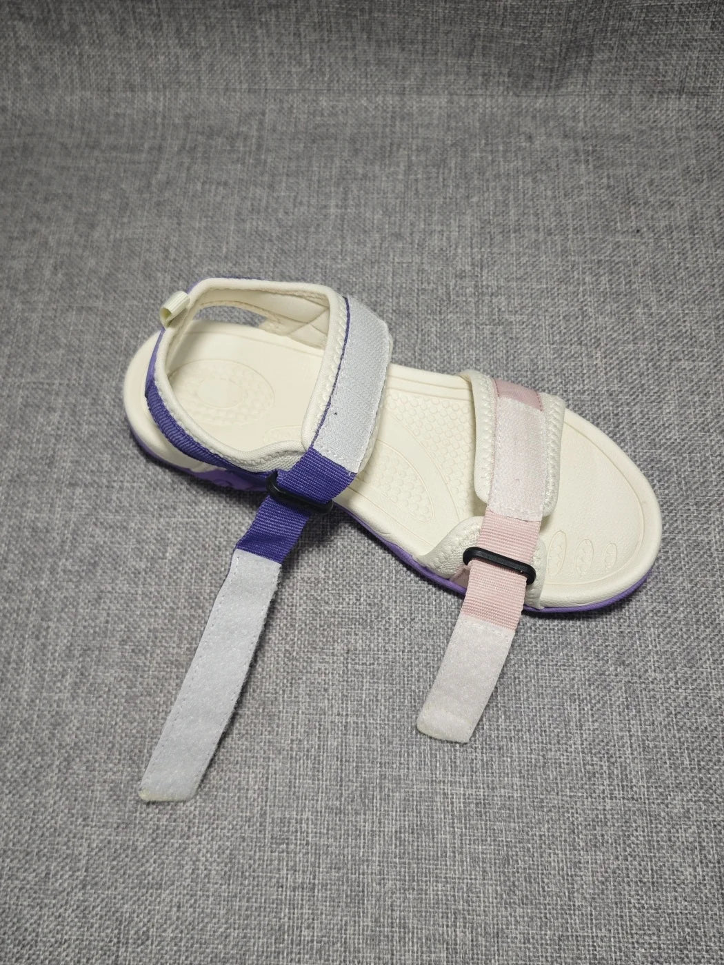 Summer Women's Sandals Shock Absorption Anti-slip Lightweight Comfortable Beach Travel Sandals Flat Bottom Slip-On Casual Loa... - Sun Studio