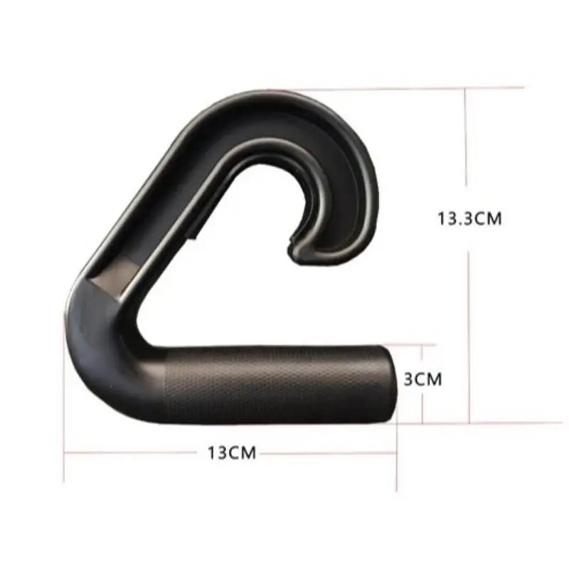 1Pair Gym Use Nylon Grip Bar, Strong Double Hook, Non-slip Design, Durable for both Home and Commercial Use - Sun Studio