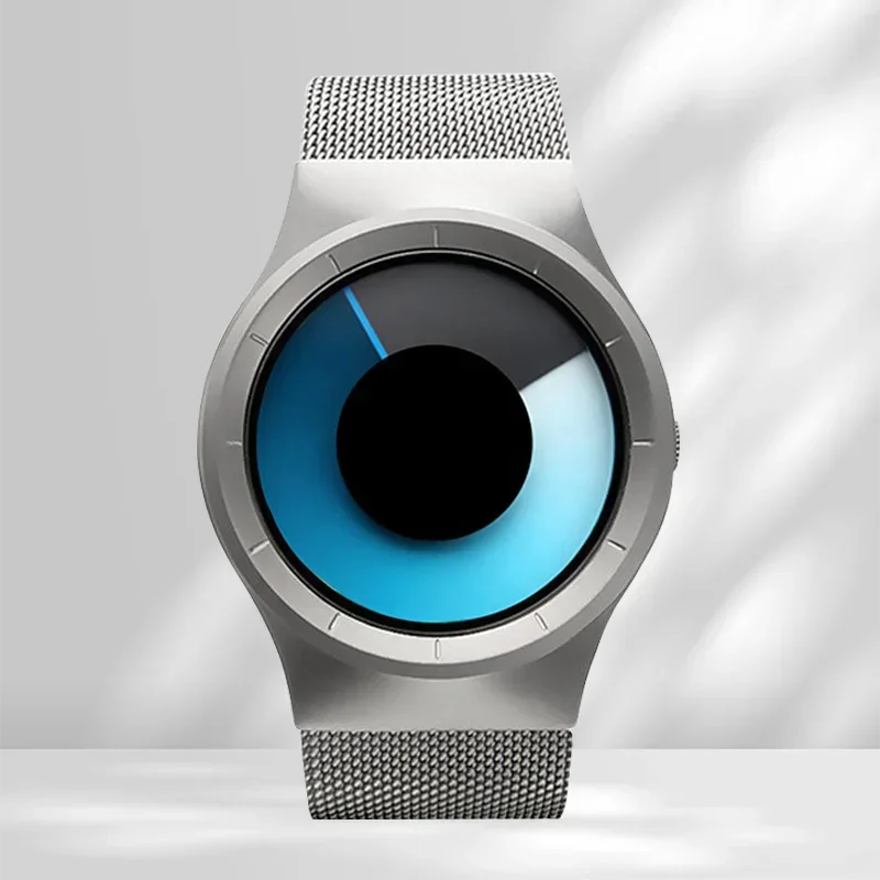 NEUE Kreative Quarz Uhren Männer Top Mode Marke Freizeit Edelstahl Mesh Band Unisex Uhr Uhr Männlich weiblich Gentleman Geschenk