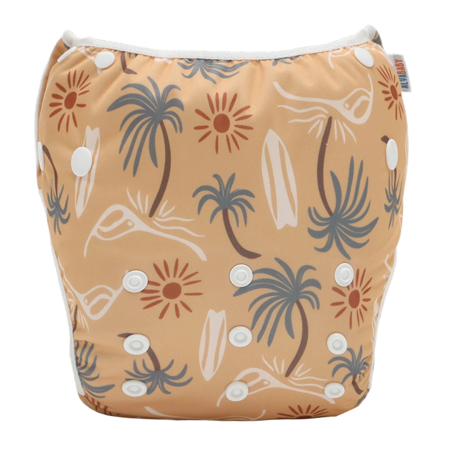 U Pick Alvababy Swimsuit Cool Big Size Swim Diaper Reusable Swim Nappy for Babies 0-3 years Old - Sun Studio