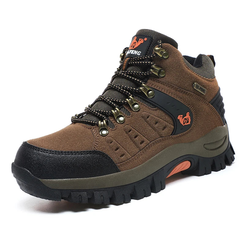 New Couples Outdoor Mountain Desert Climbing shoes Men Women Ankle Hiking Boots Fashion Classic Trekking Footwear - Sun Studio