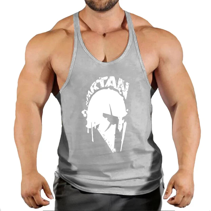 Gym Man Workout Bodybuilding Shirt Men Singlets Stringer Undershirt Vests Tank Top Vest Men's Brand Clothes Clothing Muscle Gyms - Sun Studio