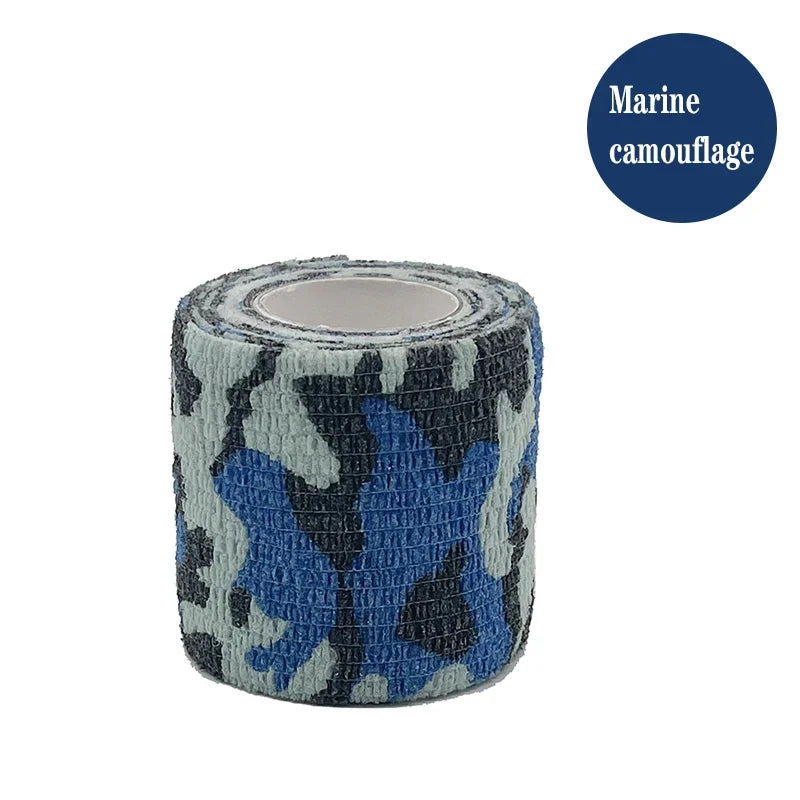 1/6pcs 5cmx4.8m Einweg-Tattoo-Verband Sportband Selbstklebender elastischer Verband Farbenband Tattoo-Zubehör