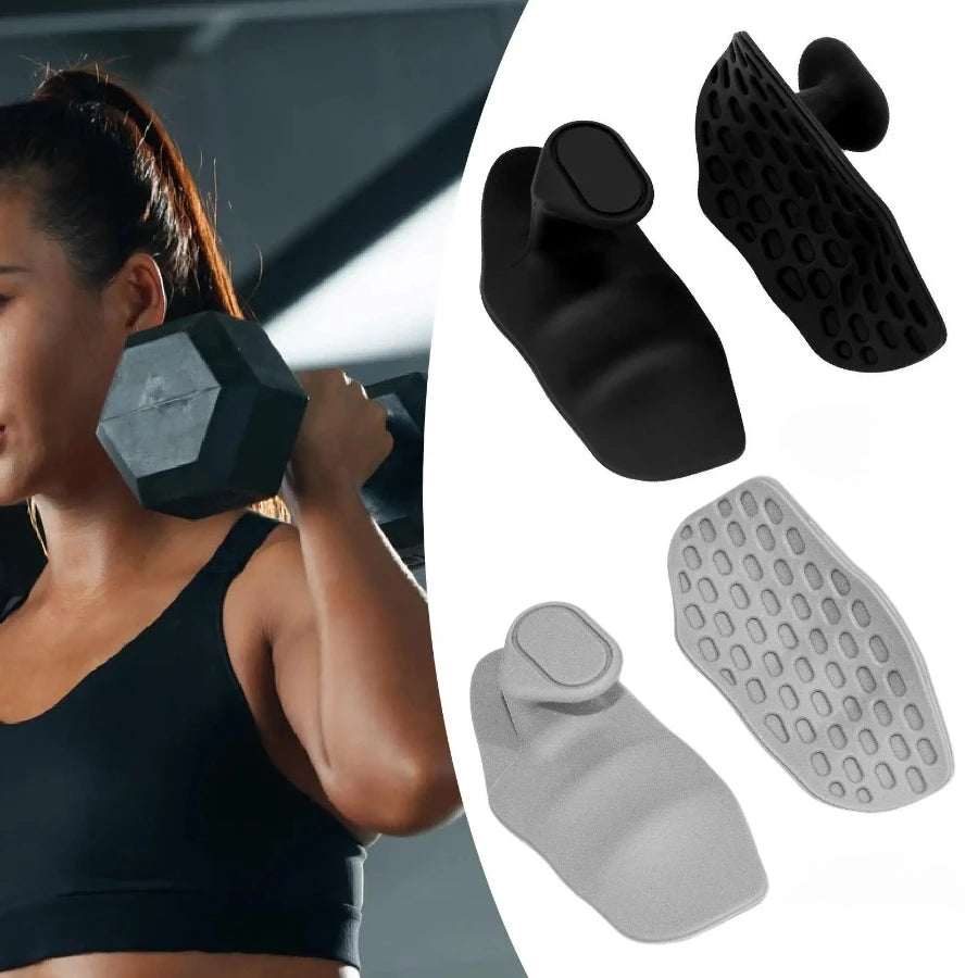 Gym Grips Fingerless Workout Gym Gloves Ergonomics Workout Grip Hand Protection Weight Lifting Grips Bodybuilding Gymnastics - Sun Studio