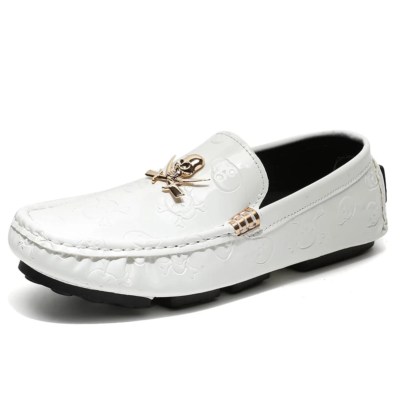 Luxury Style Male Formal Wedding Shoes Slip-on Men Pink Fashionable Casual Moccasins Shoes Big Size 47 48 Adult Party Shoes - Sun Studio