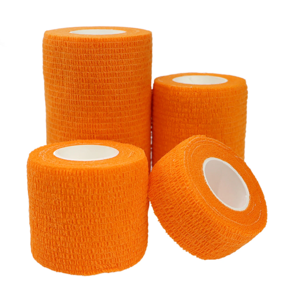 24 Pieces Elastic Bandage Tapes Athletic Tape Elastoplast Sports Recovery Strapping Gym Waterproof Muscle Relief Finger Ankle - Sun Studio