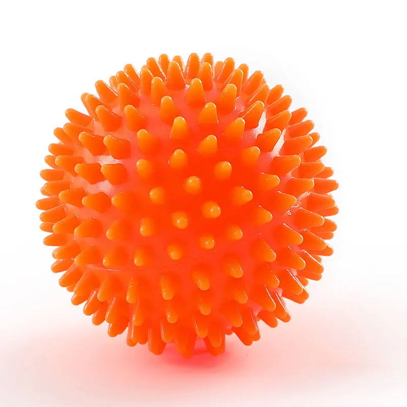 9cm PVC Spiky Massage Yoga Ball Trigger Point Sport Fitness Hand Foot Pain Stress Relief Muscle Relax Unisex Stab Massage Ball - Sun Studio