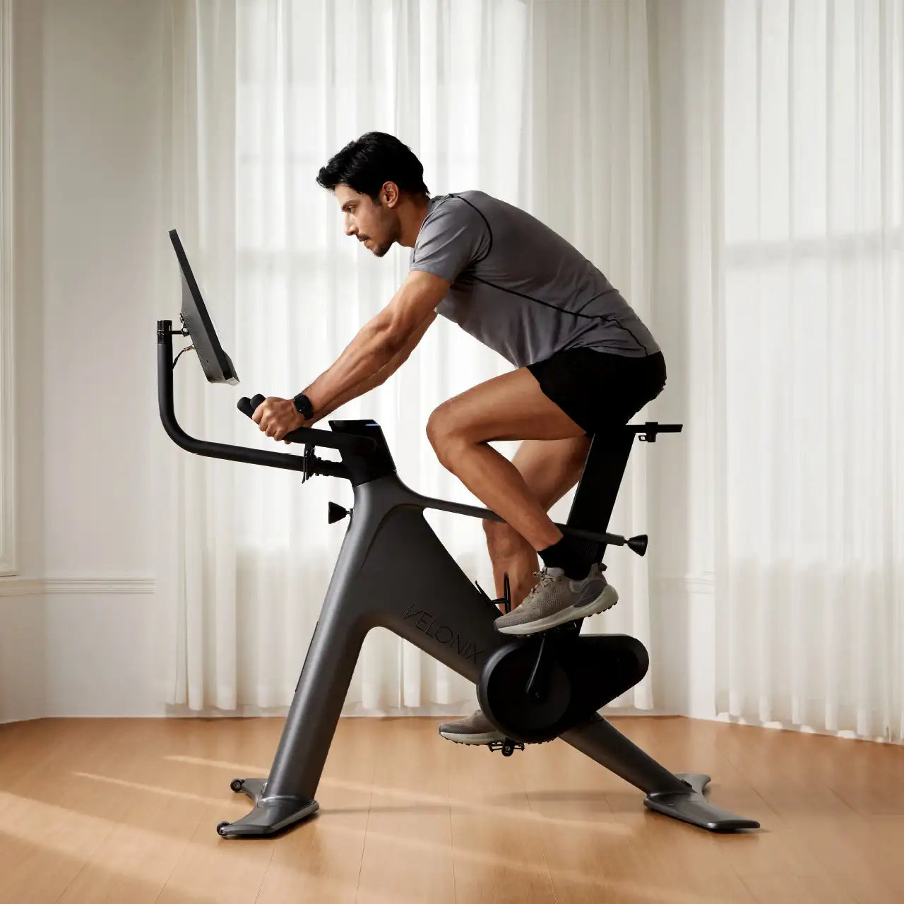 Home Indoor Gym Fitness Exercise Bike Steel Sport Bike for Spin Indoor Training - Sun Studio