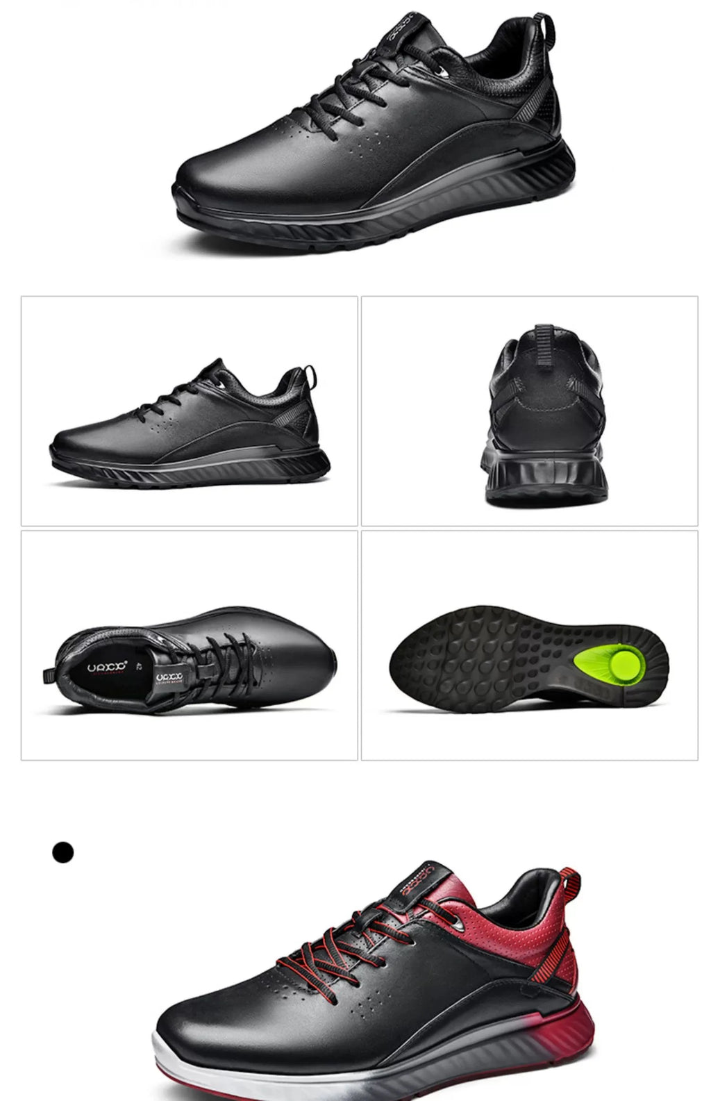 High-end Genuine Leather Men Shoes Outdoor Casual Sneakers Shoes Non-Slip Business White Board Shoes For Men zapatos para hombre - Sun Studio