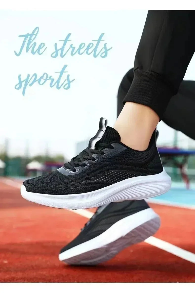 Casual Running Summer Fashion Anti Slip Hiking Mesh Breathability Athletic Shoe Tennis Woman Trend 2025 Woman Sneakers Couple - Sun Studio