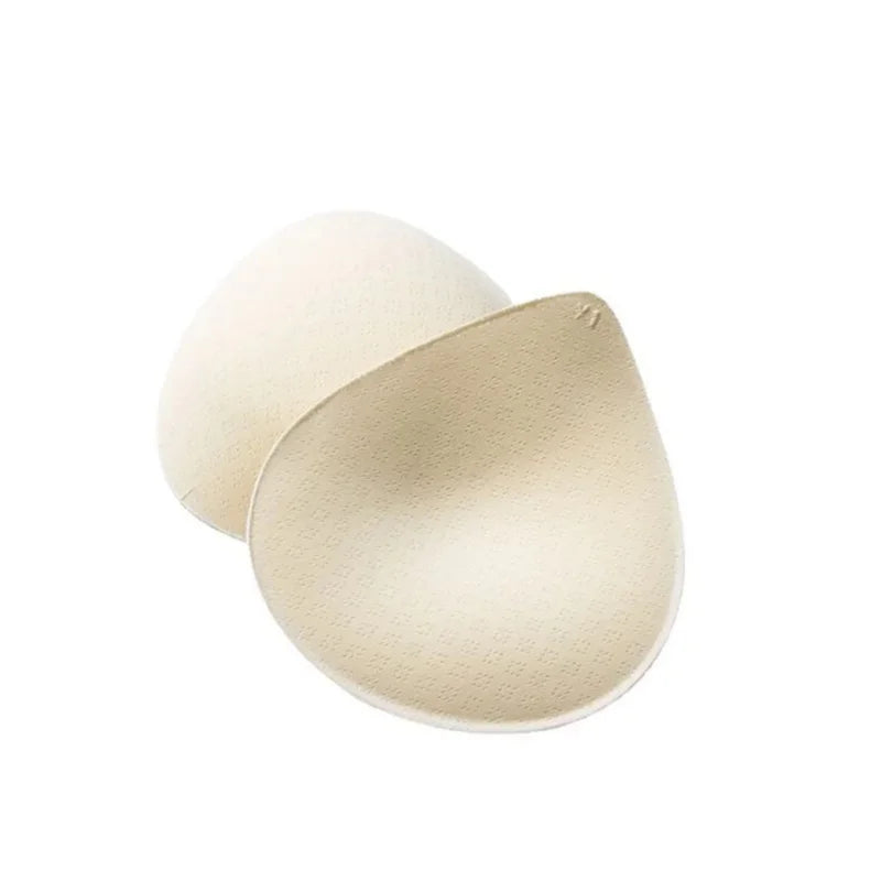 2PCS Thick Latex Bra Pads Push Up Breast Enhancer Removeable Bra Padding Inserts Cups For Swimsuit Bikini Padding - Sun Studio