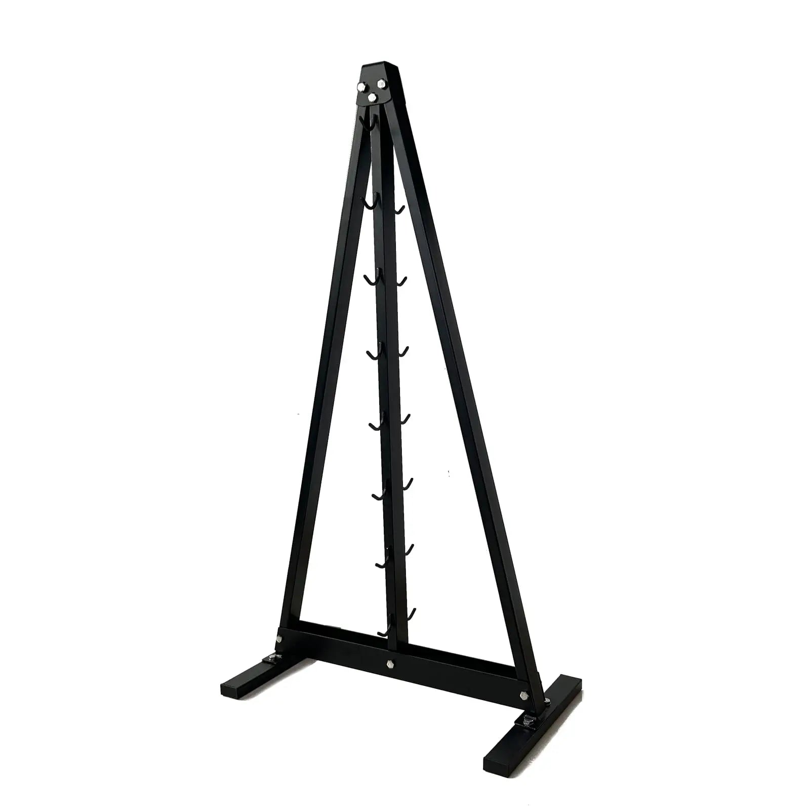 Gym Fitness LAT Pull Down Bar,Storage Rack,Heavy Duty,A-Frame Stand,Support Base for LAT Pulldown Attachments,LAT Bar - Sun Studio