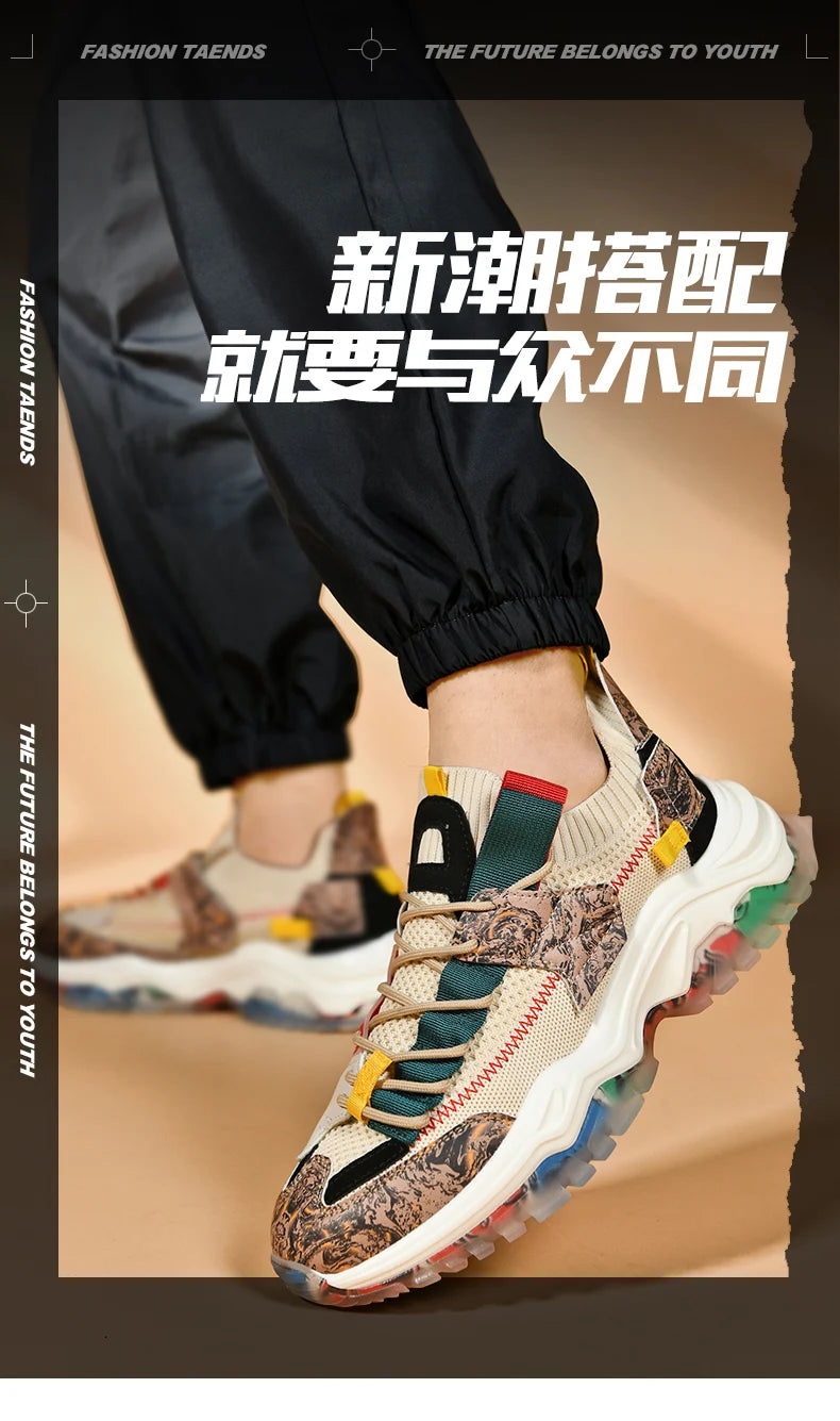Shoes men Sneakers Male casual Mens Shoes tenis Luxury shoes Trainer Race Breathable Shoes fashion loafers running Shoes for men - Sun Studio
