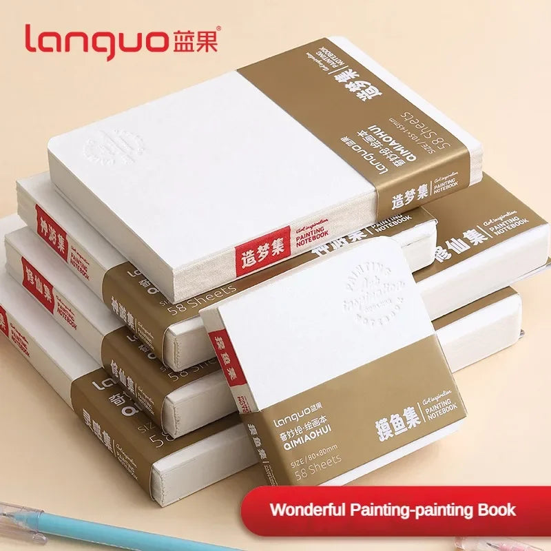 Multiple Specificacations WaterColor Sketchbook 58 Sheet Thickening 200g Drawing Notebook for Drawing Painting Book Art Supplies - Sun Studio