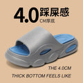 Shevalues Herren Sommer Hausschuhe Neu Dicke Sohle EVA Sandalen Innen Rutschfest Unisex Badezimmer Slides Lässige Plattform Hausschuhe