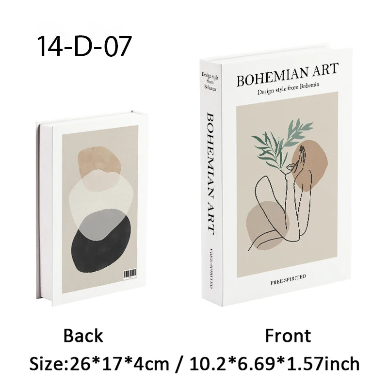Matisse Fake Books For Decoration Storage Box Abstract Coffee Table Books Luxury Bedroom Decorative Book Bauhaus Boho Home Decor - Sun Studio