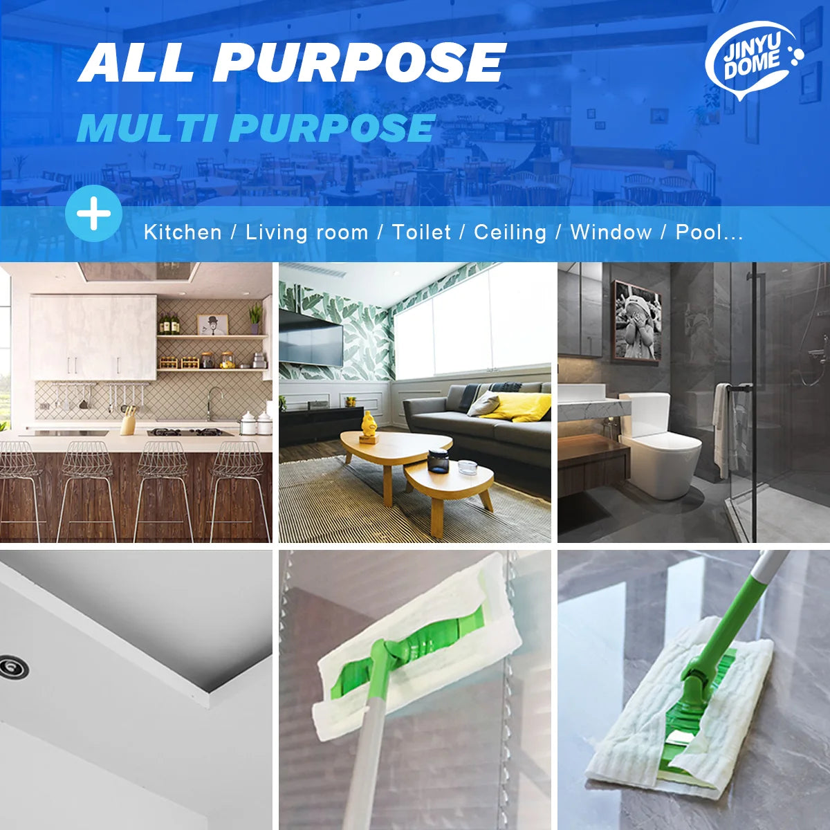 XL Electrostatic Dust Mop Cloth 9.84x17.7inch - 30/50pcs Thick Disposable Dry Sweeping Duster Mop Cloths for Hair,Dust,Pet Fur - Sun Studio