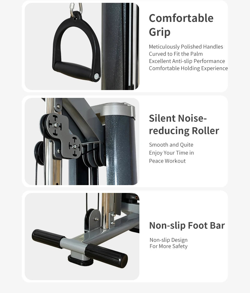Strength Training Machine Comprehensive GYM Fitness Equipment Arm Leg Chest Back Workout Equipment - Sun Studio