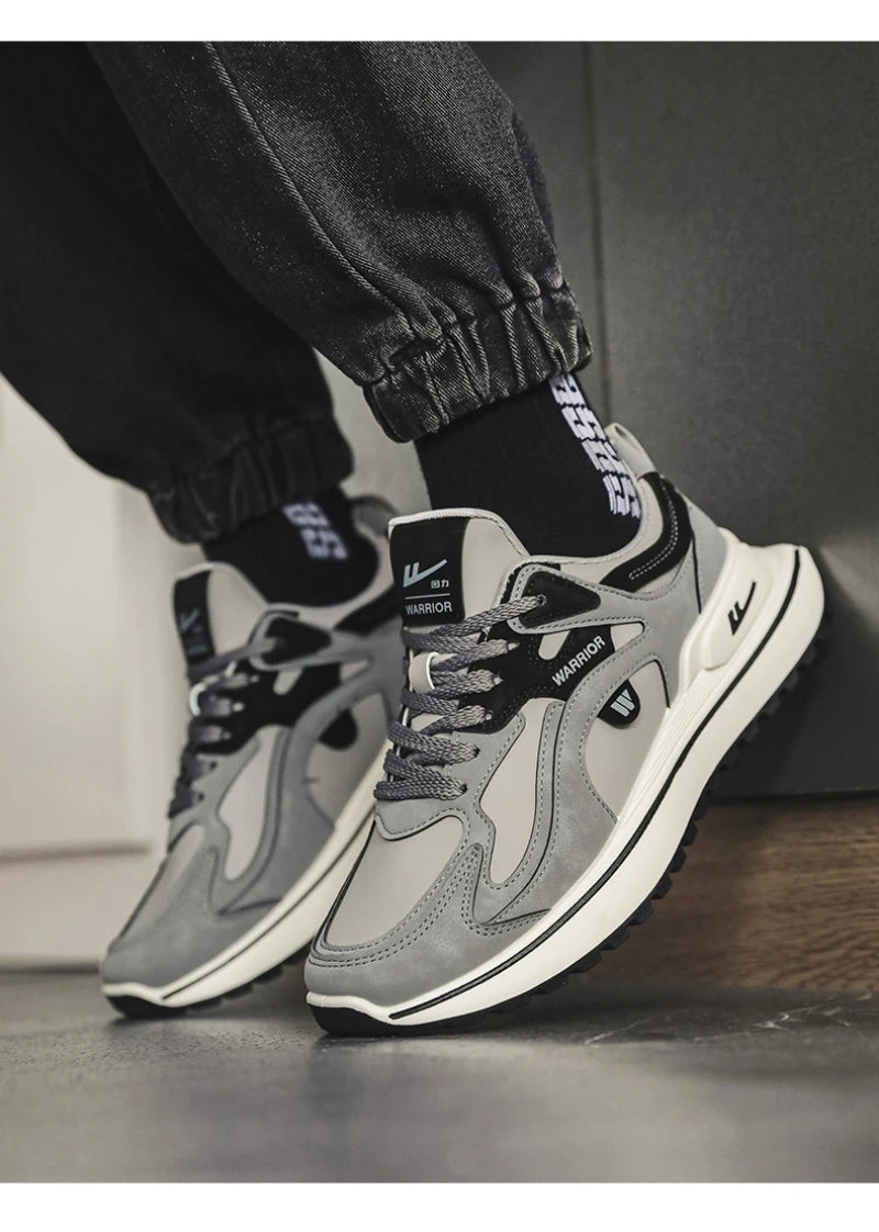 Comfortable And Breathable Sports Shoes For Men's New Spring And Autumn Style Ins Trendy Leisure Hong Kong Style Running Travel - Sun Studio