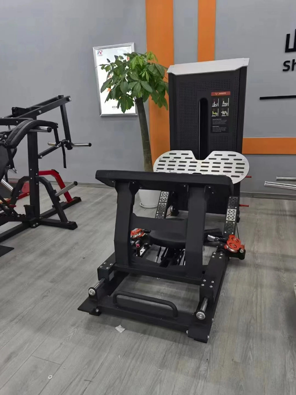 Commercial Exercise Booty Gym Use Glute Fitness Equipment Builder Hip Trainer For Body Building Strong Hip Thrust - Sun Studio