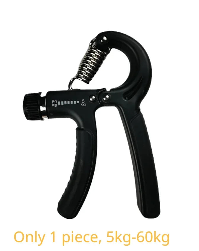 Gym Fitness Adjustable Count Hand Grip Set Finger Forearm Strength Muscle Recovery  Gripper Exerciser Trainer Ball Decompression - Sun Studio