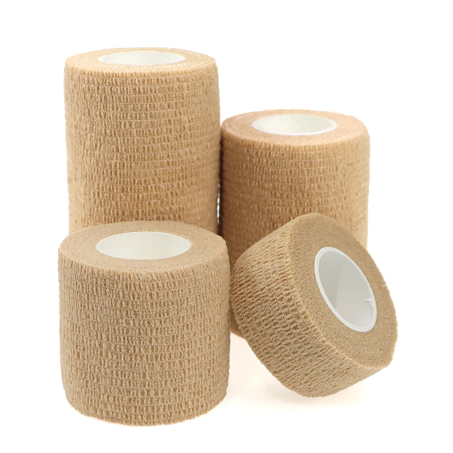 24 Pieces Elastic Bandage Tapes Athletic Tape Elastoplast Sports Recovery Strapping Gym Waterproof Muscle Relief Finger Ankle - Sun Studio