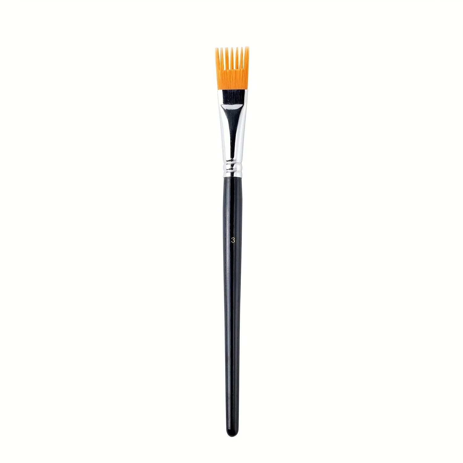 Nylon Bristle Watercolor Brushes - Available in Multiple Sizes for Artists' Variety of Painting Techniques, Painting Accessories - Sun Studio