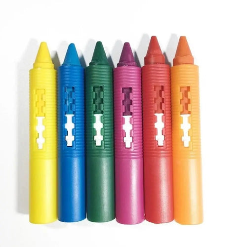 1 set Erasable Bathroom Crayon Washable Multicolor Doodle Pen Graffiti Toy Baby Kids - Sun Studio