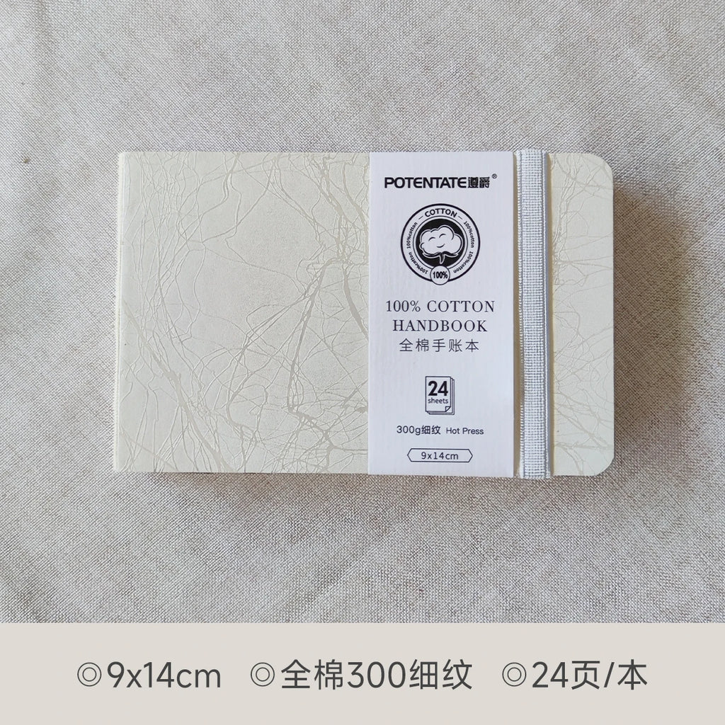 POTENTATE Watercolor 100% Cotton Paper Pad 24 Sheets10x10cm/9x14cm/13x19cm Artists Beginners Watercolor Sketchbook Drawing Paper - Sun Studio
