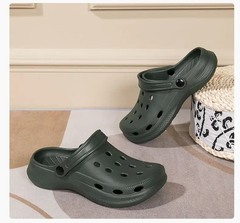 2026 Sommer Herren Clogs Sandalen Herren und Damen Freizeit Hausschuhe Strand Slides Haus Garten Schuhe Outdoor Sandalen Plus Größe 46 47 48