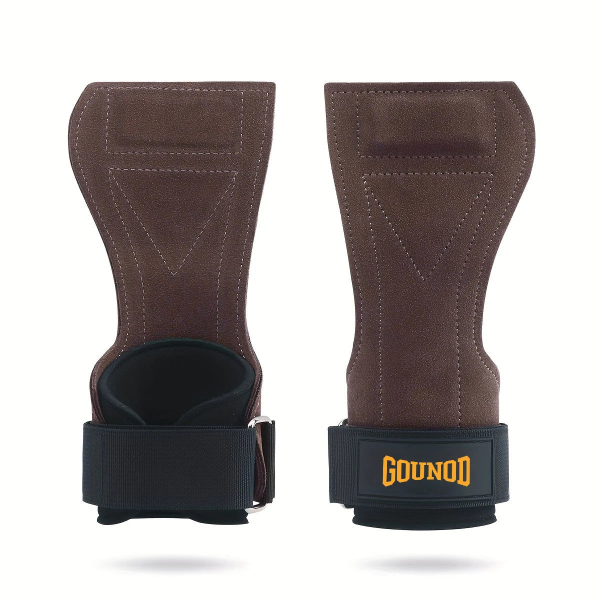 2pc/1Pair GOUNOD Gym Grip Cowhide Palm Protector Weightlifting Gymnastics Exercise Glove Grip Fitness Training Equipment - Sun Studio